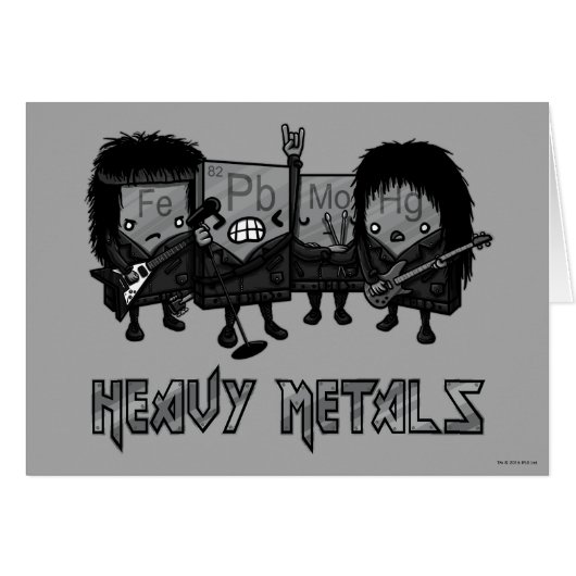 Heavy Metals Cards (Front Horizontal)