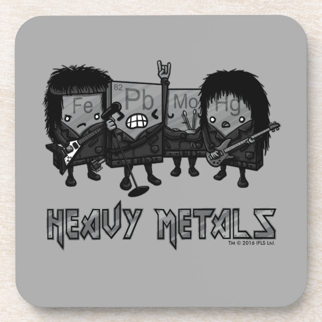 Heavy Metals Coaster (Front)