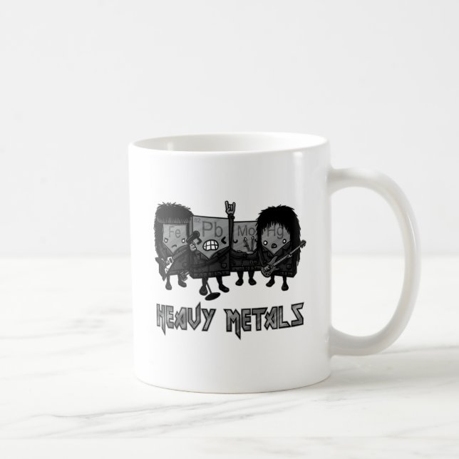 Heavy Metals Coffee Mug (Right)