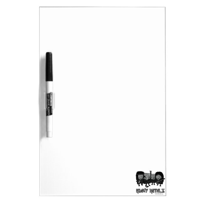 Heavy Metals Dry-Erase Board (Front)