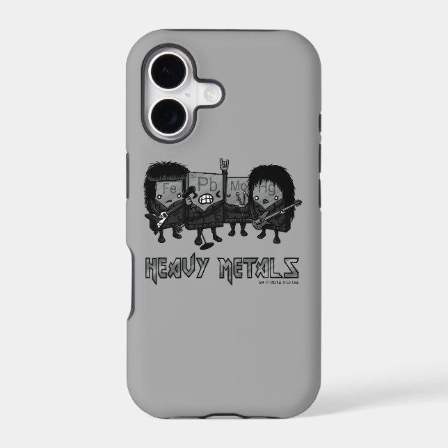 Heavy Metals Iphone Case (Back)