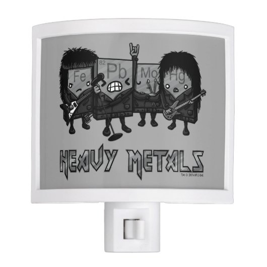 Heavy Metals Night Light (Front)