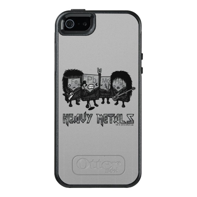 Heavy Metals Otterbox iPhone Case (Back)