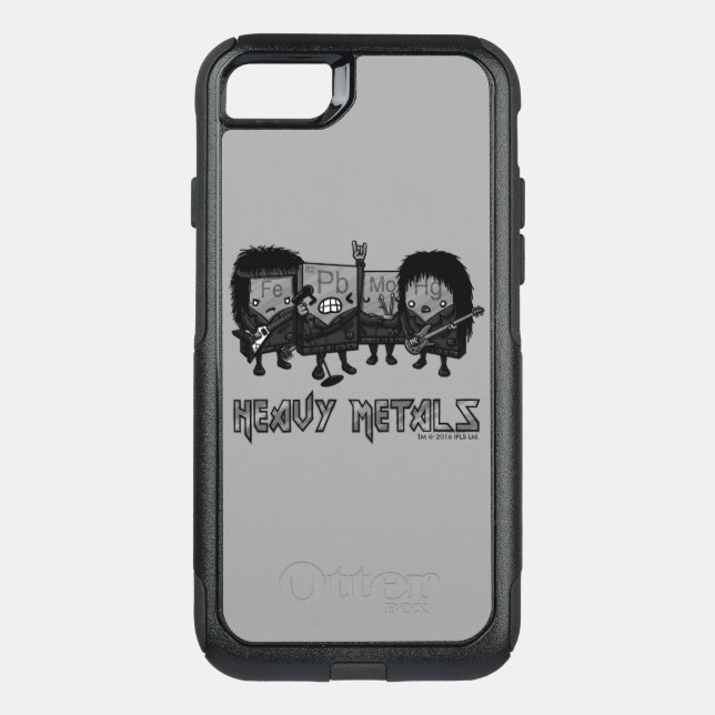 Heavy Metals Otterbox iPhone Case (Back)
