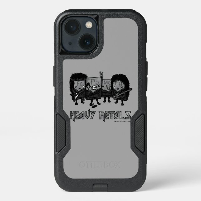 Heavy Metals Otterbox iPhone Case (Back)