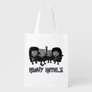 Heavy Metals Reusable Grocery Bag