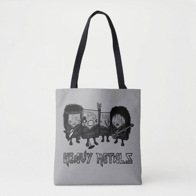 Heavy Metals Tote Bag (Front)