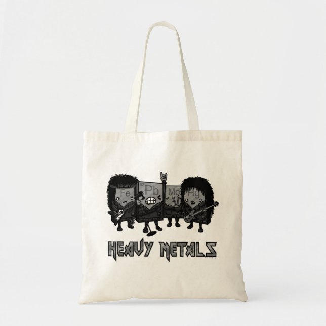 Heavy Metals Tote Bag (Front)
