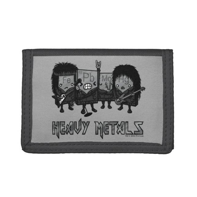 Heavy Metals Trifold Wallet (Front)