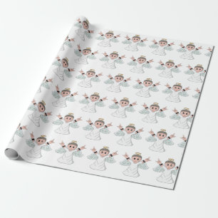 Heavy Music Loving Angel Wrapping Paper