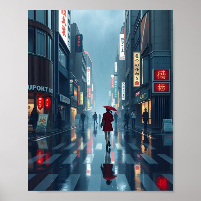 heavy rain in tokyo 2  poster (Front)