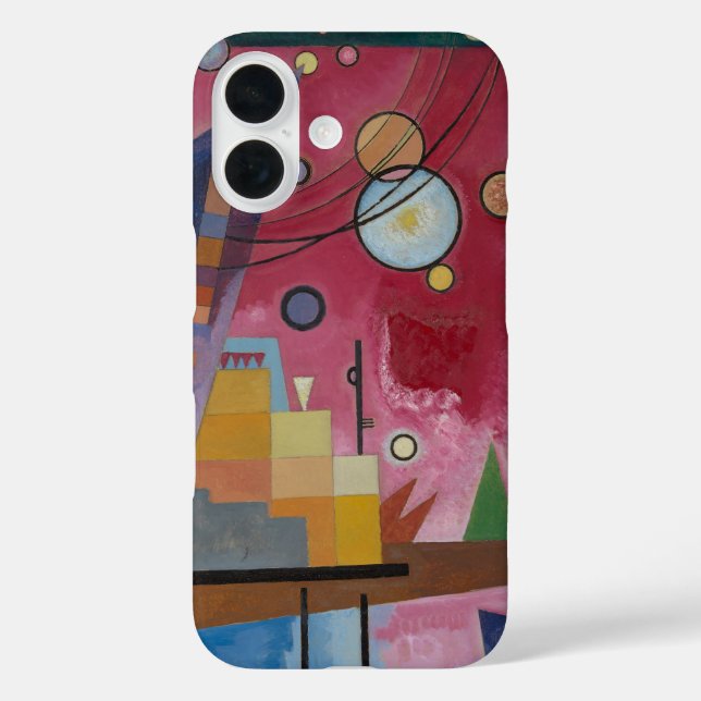 Heavy Red by Wassily Kandinsky Case-Mate iPhone Case (Back)
