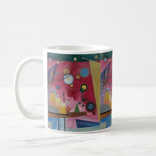 Heavy Red by Wassily Kandinsky Coffee Mug