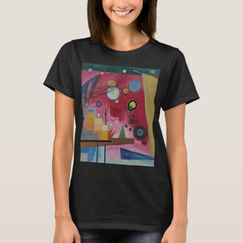 Heavy Red by Wassily Kandinsky T_Shirt