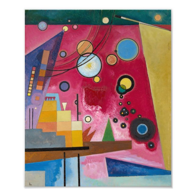 Heavy Red | Kandinsky | Photo Print (Front)