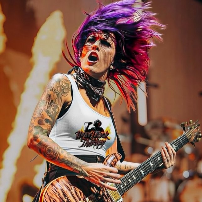 Heavy Rock Is My Therapy Tank Top (Creator Uploaded)