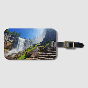 Heavy Spray from Vernal Yosemite National Park Luggage Tag