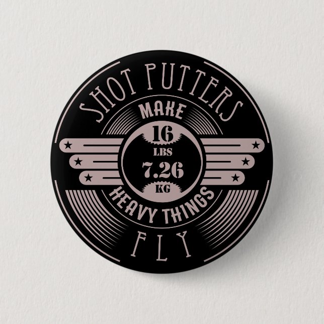 heavy things that fly 2 button (Front)