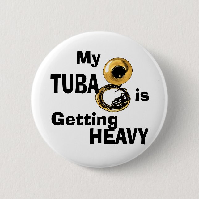 Heavy Tuba Button (Front)