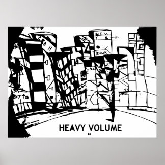 HEAVY VOLUME POSTER