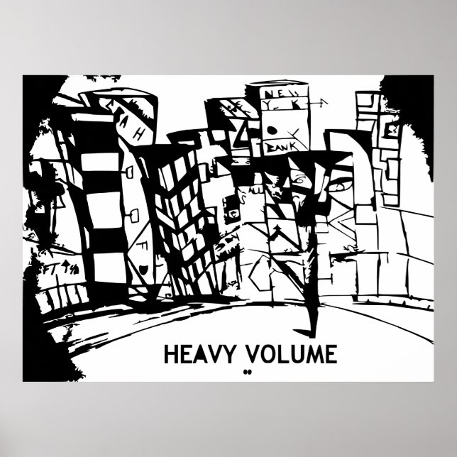 HEAVY VOLUME POSTER (Front)