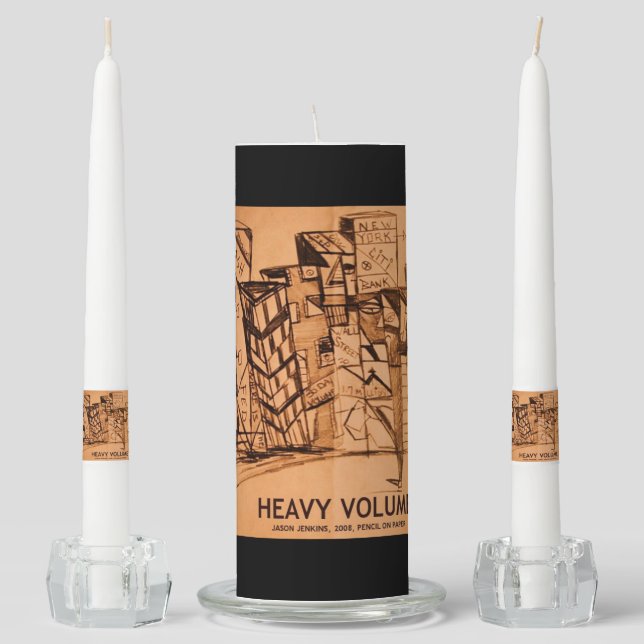 HEAVY VOLUME UNITY CANDLE SET (Front)