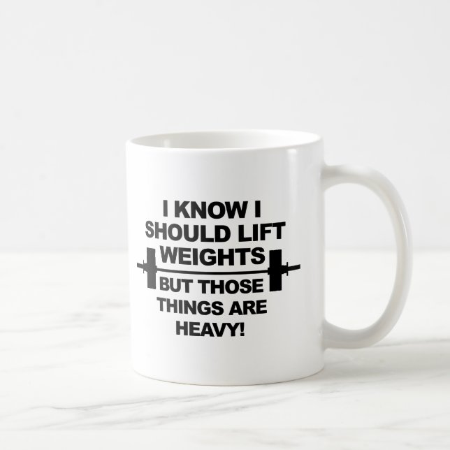 Heavy Weights Funny Mug (Right)