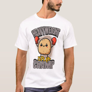 Heavyweight Spud Champ Boxing Potato T-Shirt