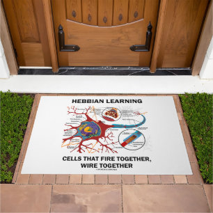 Hebbian Learning Cells Fire Together Wire Together Doormat