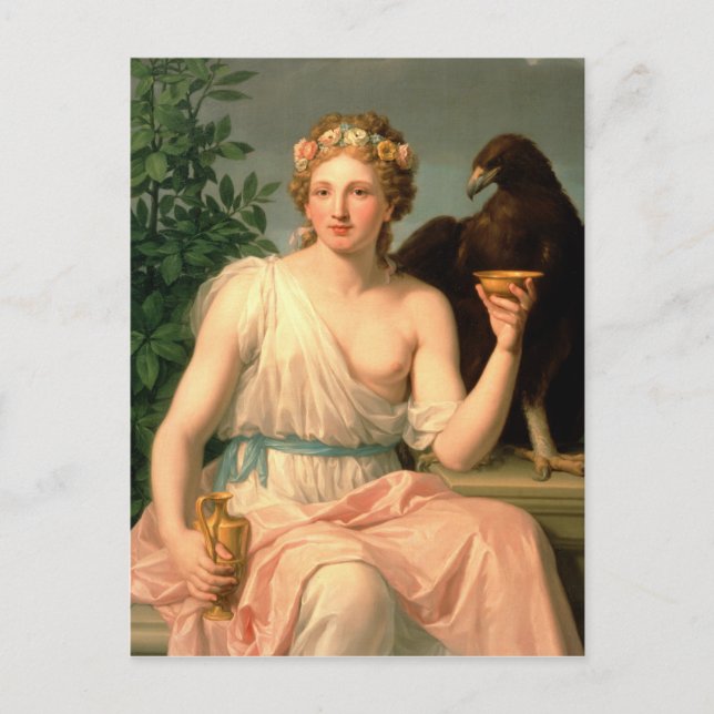 Hebe, 1784 postcard (Front)