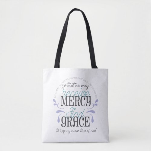 Hebrew 416 quotes tote bag