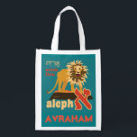 Hebrew Alephbet ReUsable Grocery Tote-Add Name Grocery Bag<br><div class="desc">Hebrew Alephbet ReUsable Grocery Tote-Add Name. Save the planet. Holds up to 50 lbs. Add your own name or just have the art. Great for carrying your school supplies or cute birthday gift bag.</div>