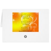 Hebrew Alphabet (Back Horizontal)