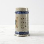 Hebrew Alphabet & Symbolism Beer Stein<br><div class="desc">Created with a great deal of respect,  this stein<pun> is offered as a tribute to the people of G0D - where-ever they may be found!</pun></div>