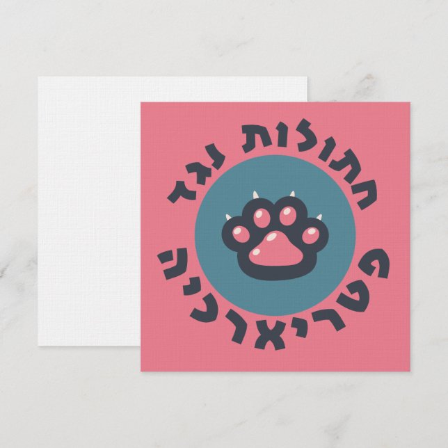 Hebrew Cats Against the Patriarchy Jewish Feminist (Front/Back)