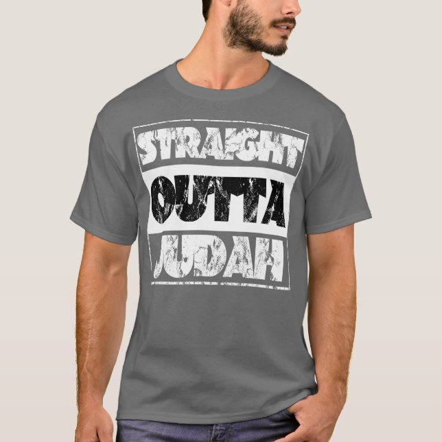 Hebrew Clothing for Women and Men  Straight T-Shirt (Front)
