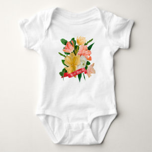 Hebrew: Eshet Chayil - [Jewish] Woman of Valor  Baby Bodysuit