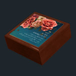 Hebrew "I Am My Beloved's" Song of Songs Lovers  Gift Box<br><div class="desc">A beautiful and moving quote from the Bible's love-filled book - Song of Songs, "I am my beloved’s and my beloved is mine, who grazes among the roses (6:3)" in the original Hebrew and English translation. Stunning art for all in love - a great gift idea for newlyweds, brides, and...</div>