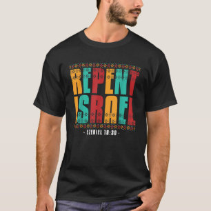 Hebrew Israelite Clothing for Women Judah Repent I T-Shirt