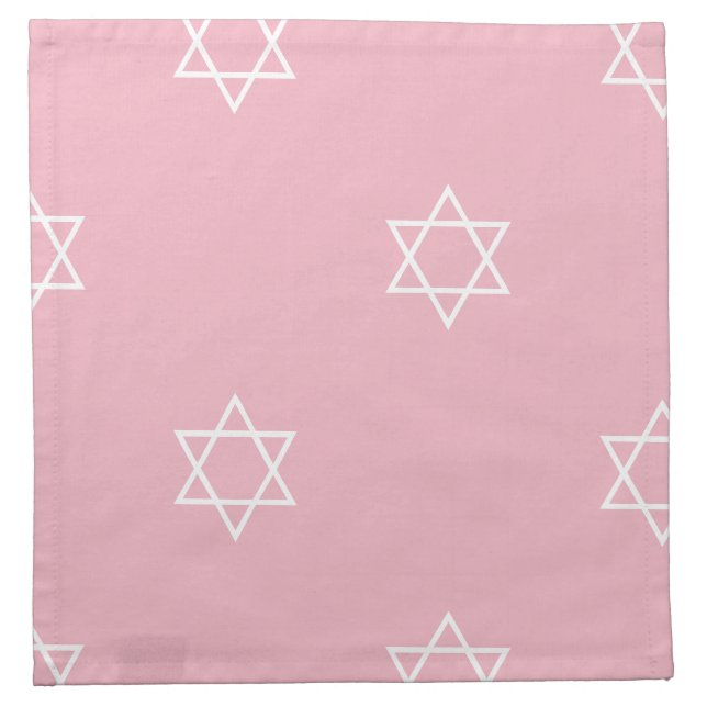Hebrew Jewish Girl Ceremony  Cloth Napkin (Front)