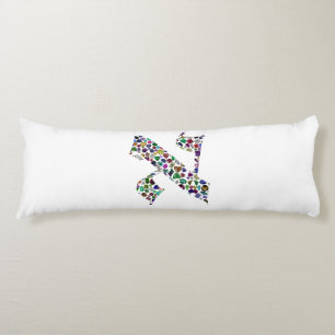 Hebrew Letter ALEF Body Pillow