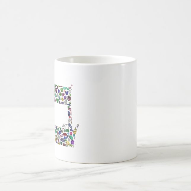 Hebrew Letter BET Color Morph Mug (Center)
