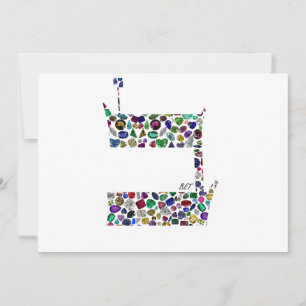 Hebrew Letter BET Invitation