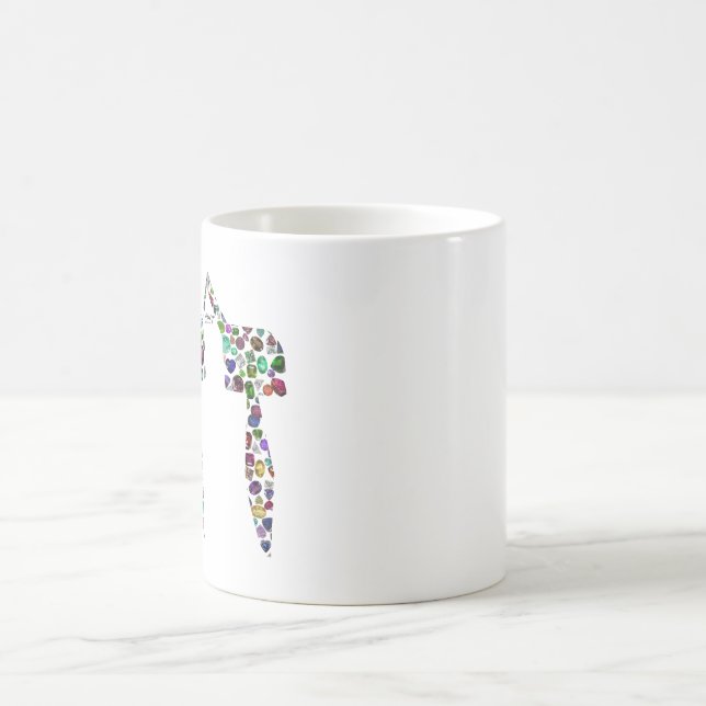 Hebrew Letter 'CHET' Color Morph Mug (Center)