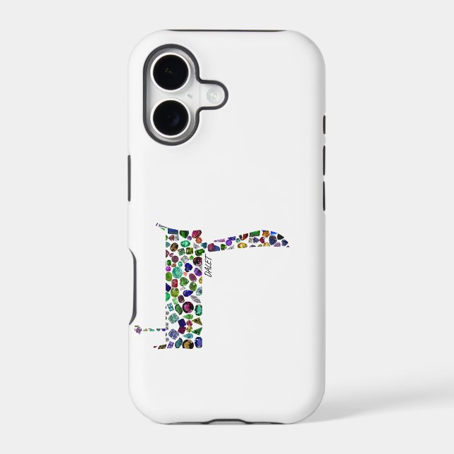 Hebrew Letter Dalet Iphone Case (Back)