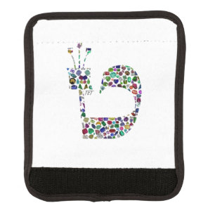 Hebrew Letter 'TET' Luggage Handle Wrap