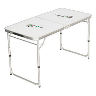 Hebrew Letter VAV Beer Pong Table