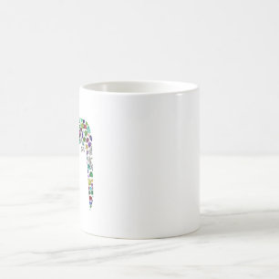 Hebrew Letter VAV Color Morph Mug
