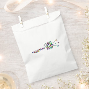 Hebrew Letter ZAIN Favor Bag