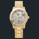 Hebrew Letters Clock on Kotel Western Wailing Wall Watch<br><div class="desc">"kotel western wall",  "hakotel temple wailing wall",  "jerusalem middle east kottel",  "hebrew letter numerals clock",  "israel ivrit number clock",  "stone blocks bricks",  "aleph bet alef beit",  "religious holy jewish judaism",  "pesach passover holidays hours",  "beige tan rosh hashanah"</div>